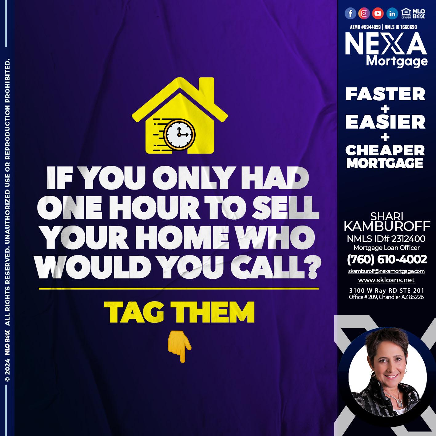 TAG - Shari Kamburoff -Mortgage Loan Officer