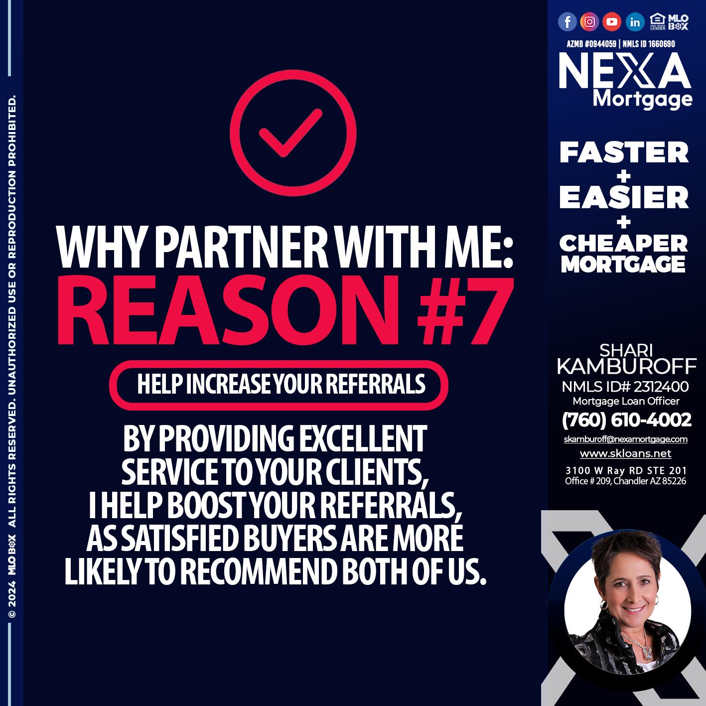 R7 - Shari Kamburoff -Mortgage Loan Officer