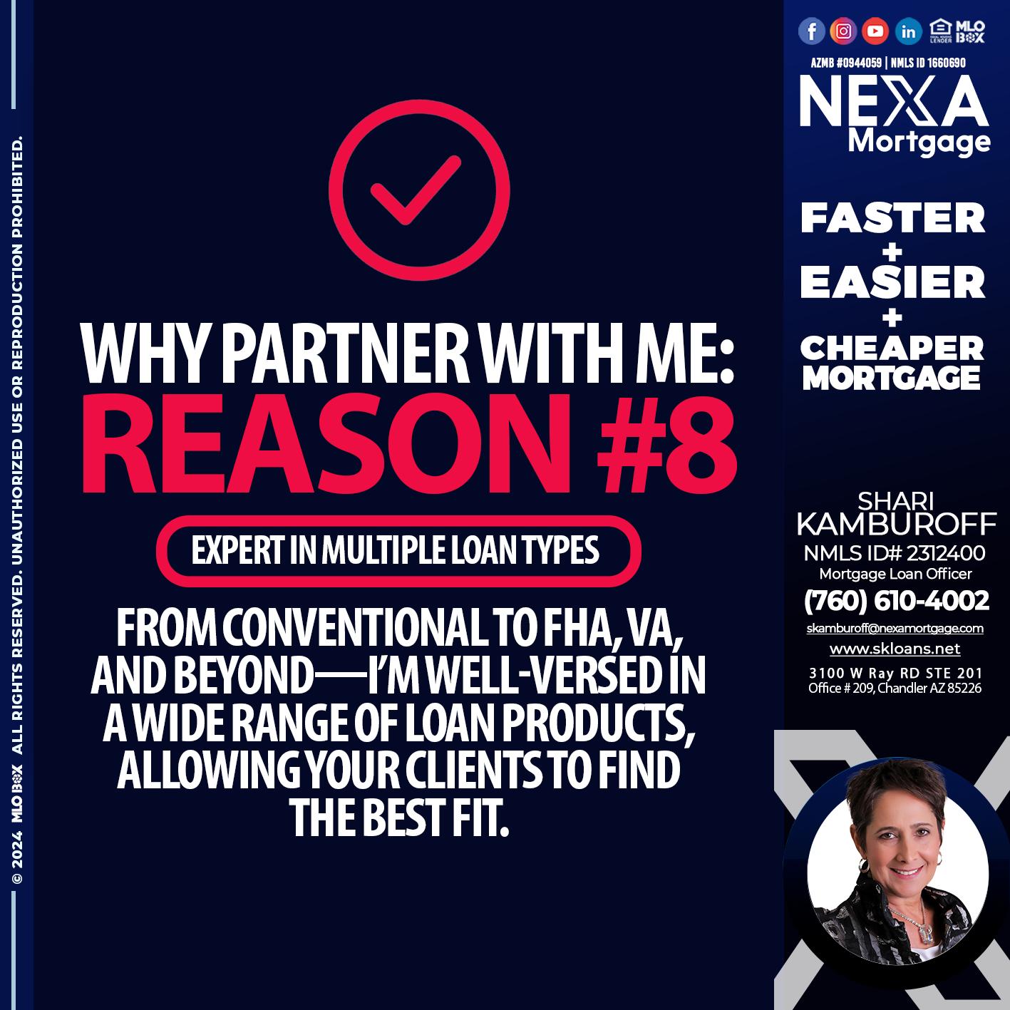 R8 - Shari Kamburoff -Mortgage Loan Officer