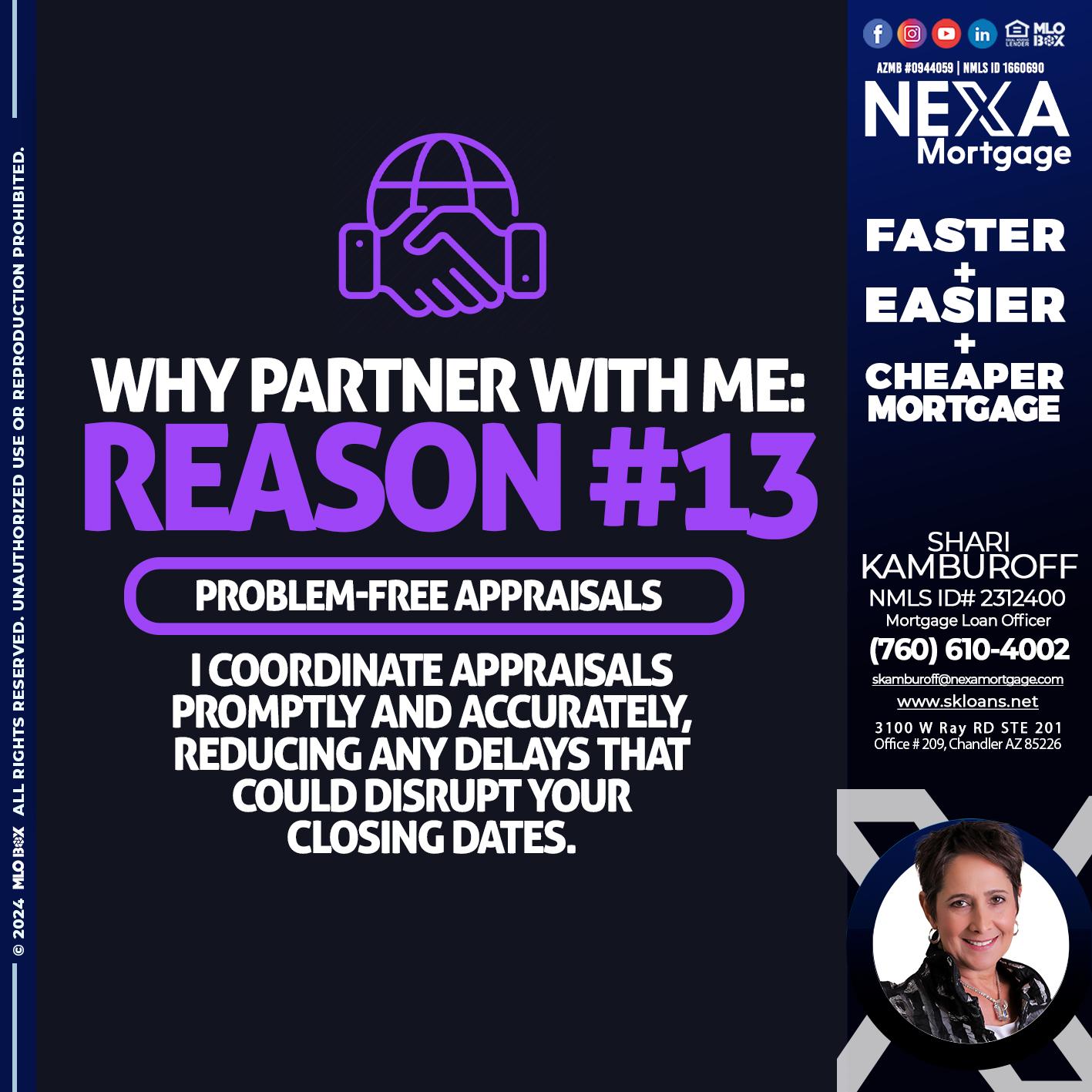 R13 - Shari Kamburoff -Mortgage Loan Officer