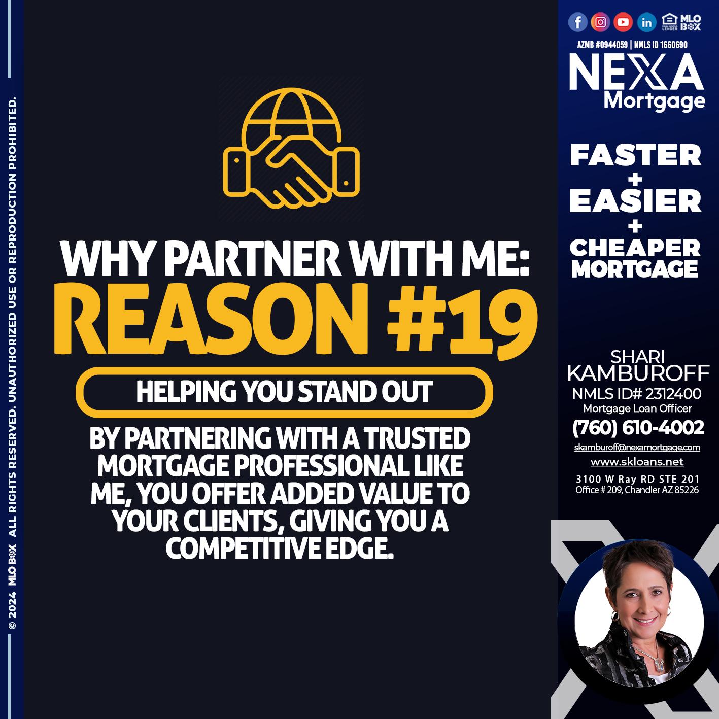 r19 - Shari Kamburoff -Mortgage Loan Officer