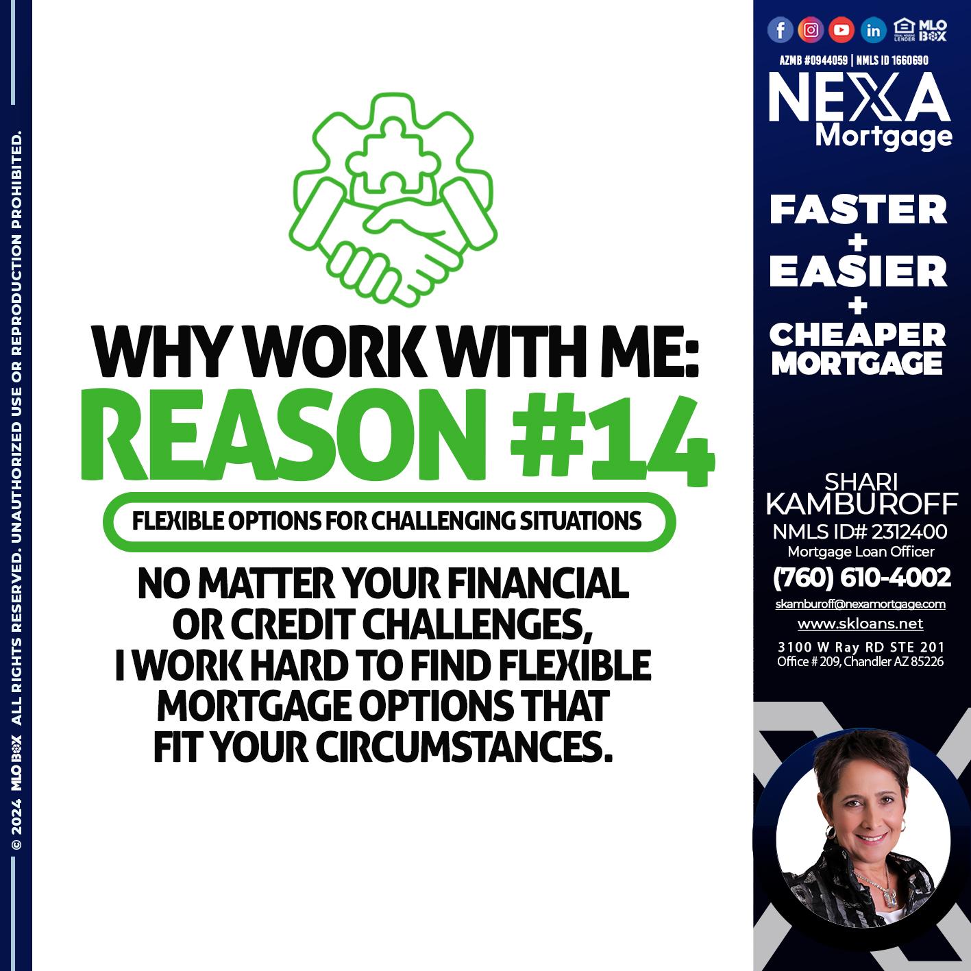 R14 - Shari Kamburoff -Mortgage Loan Officer