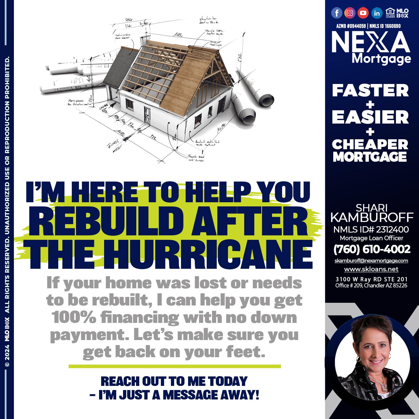 IM HERE TO HELP - Shari Kamburoff -Mortgage Loan Officer