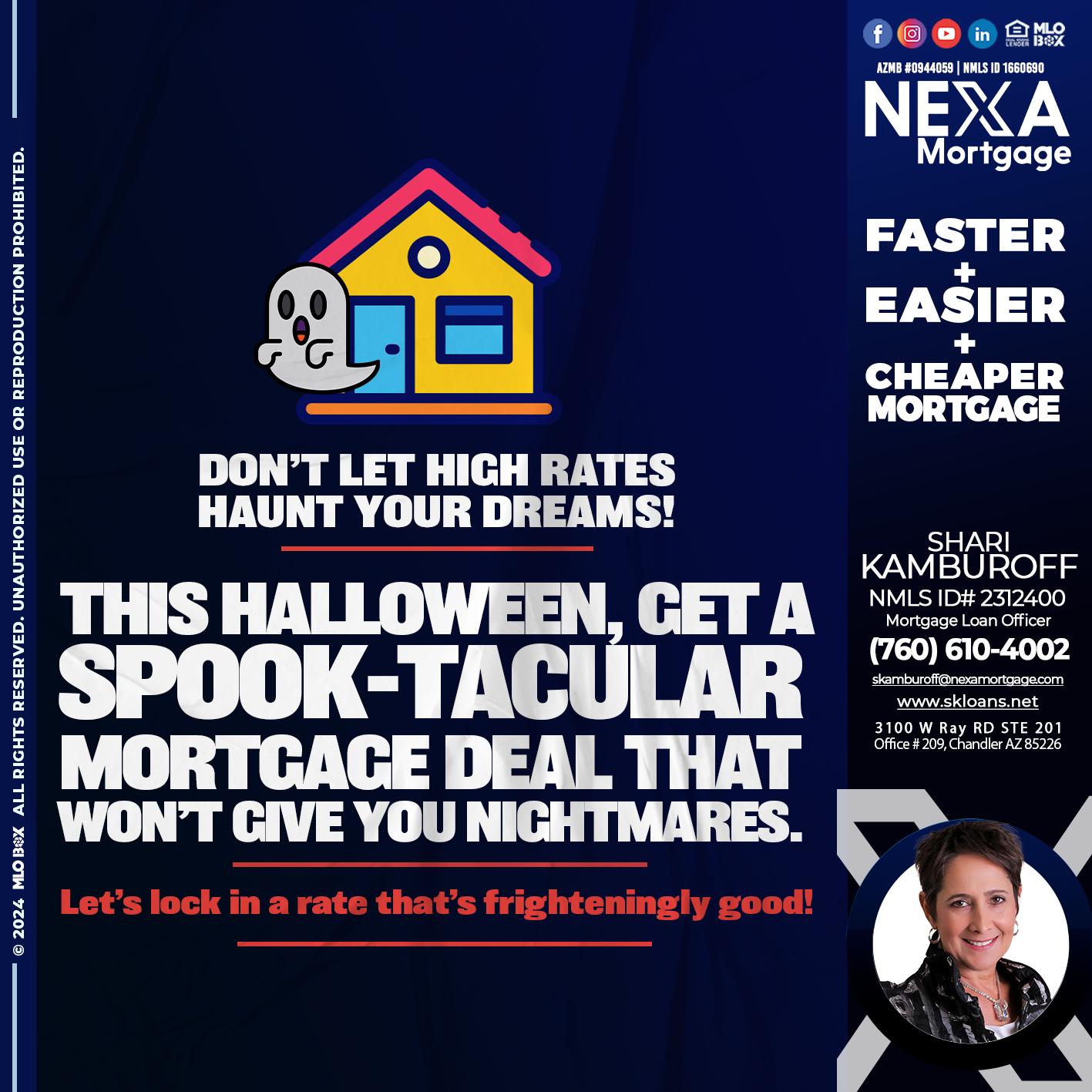 spook-tacular - Shari Kamburoff -Mortgage Loan Officer