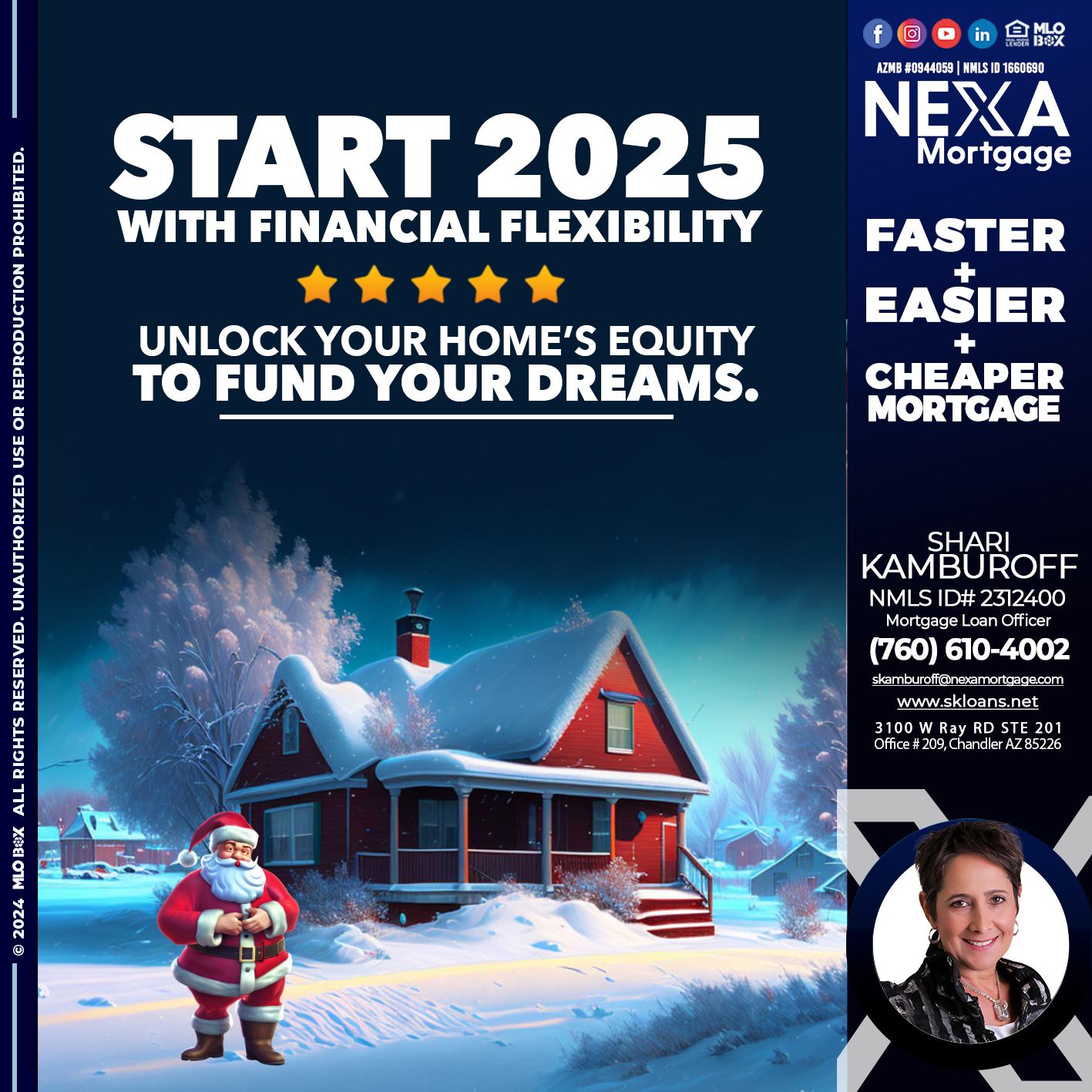 START 2025 - Shari Kamburoff -Mortgage Loan Officer