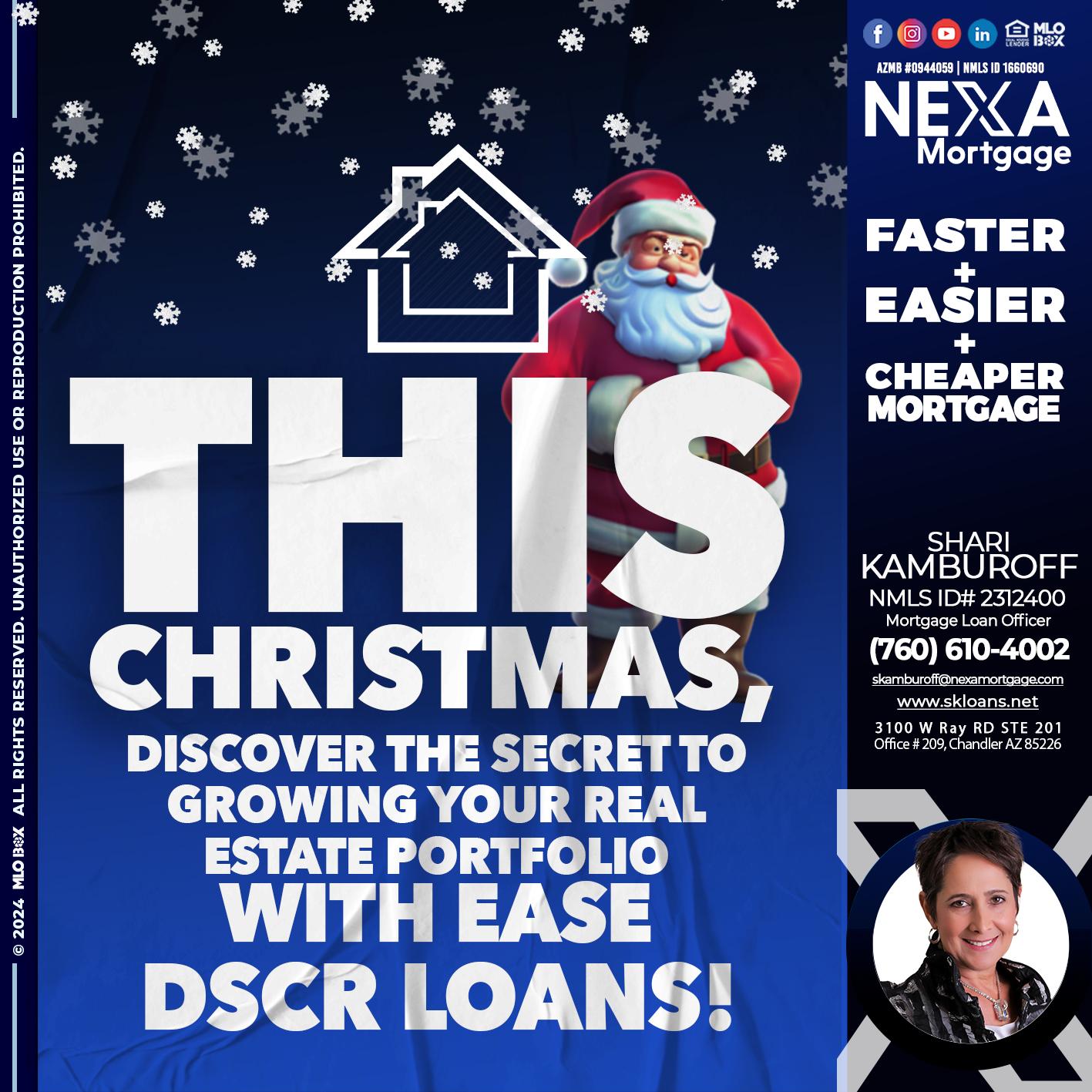 this christmass - Shari Kamburoff -Mortgage Loan Officer
