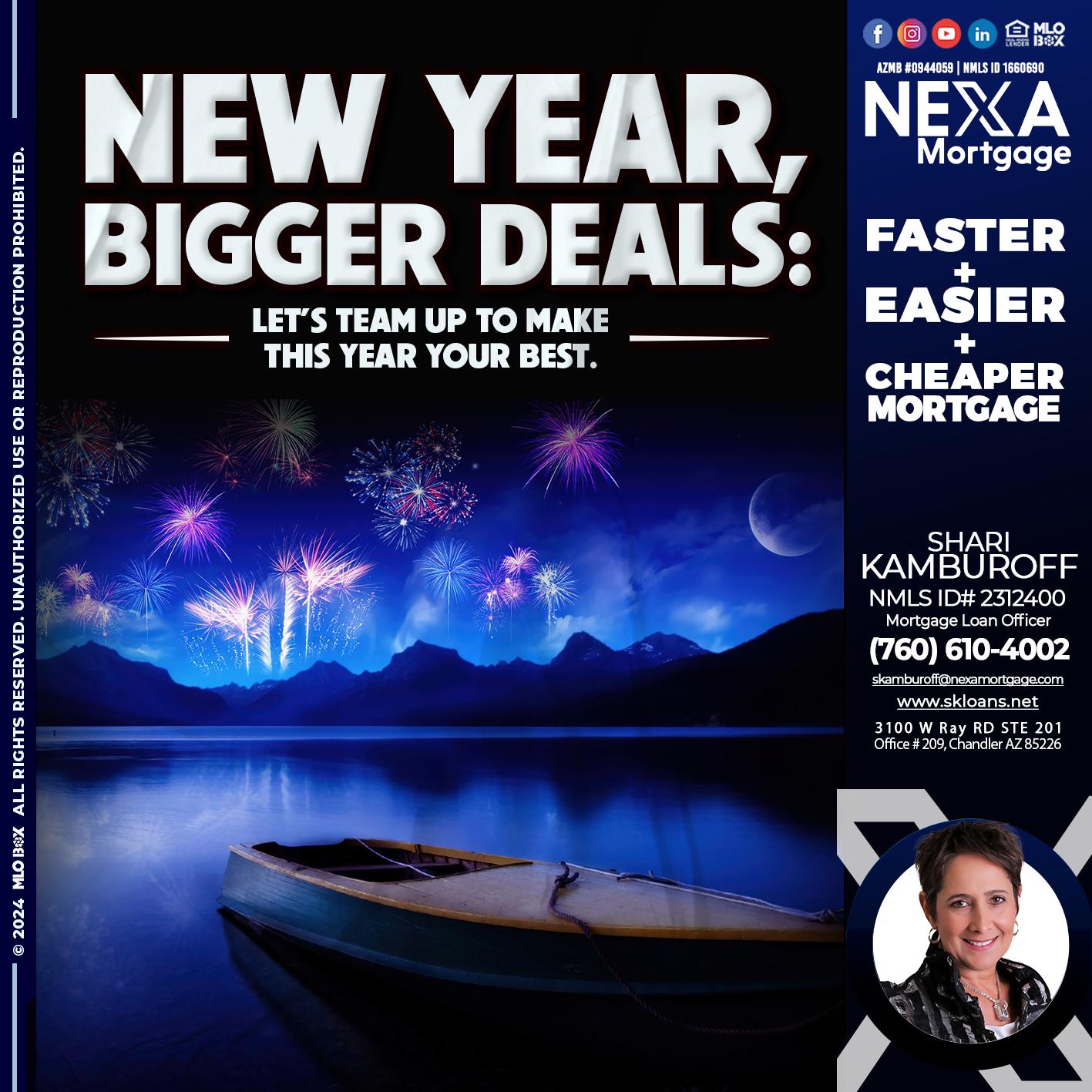 NEW YEAR - Shari Kamburoff -Mortgage Loan Officer