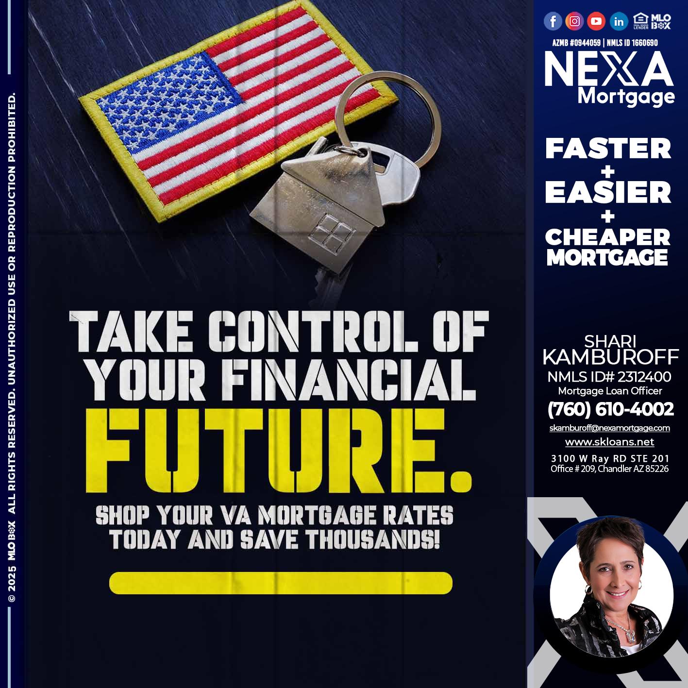 take control - Shari Kamburoff -Mortgage Loan Officer